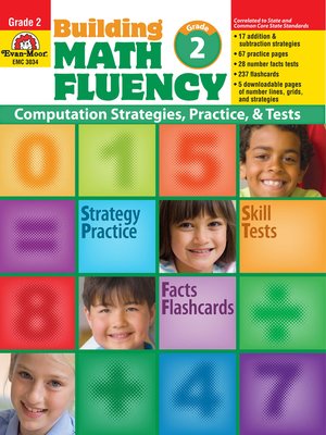 cover image of Building Math Fluency, Grade 2
